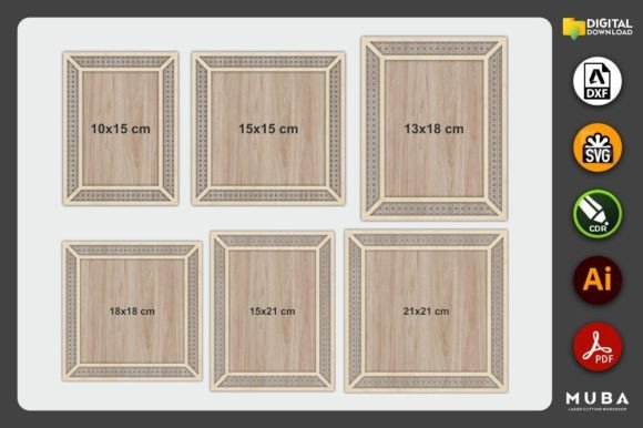 Create Boho Charm with a Laser Cut Photo Frame SVG