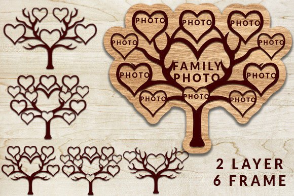 Family Tree Laser Cut Svg: Design a Life Story
