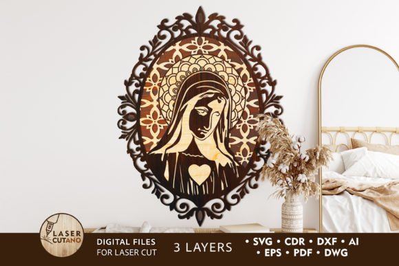 Icon Deva Maria: Sacred Art in Digital Form