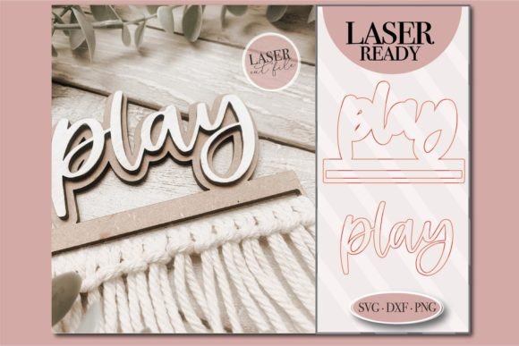 Play SVG: Creative Playroom Wall Decor