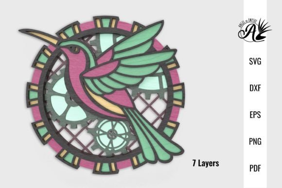 Steampunk Hummingbird: When Nature and Industry Unite in Art