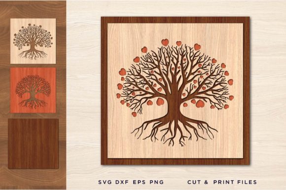 Tree of Life Laser Cut Files for Creative Projects